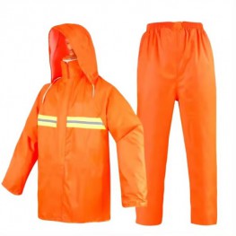 Jacket raincoat Waterproof Reflective Nylon Rain Coat